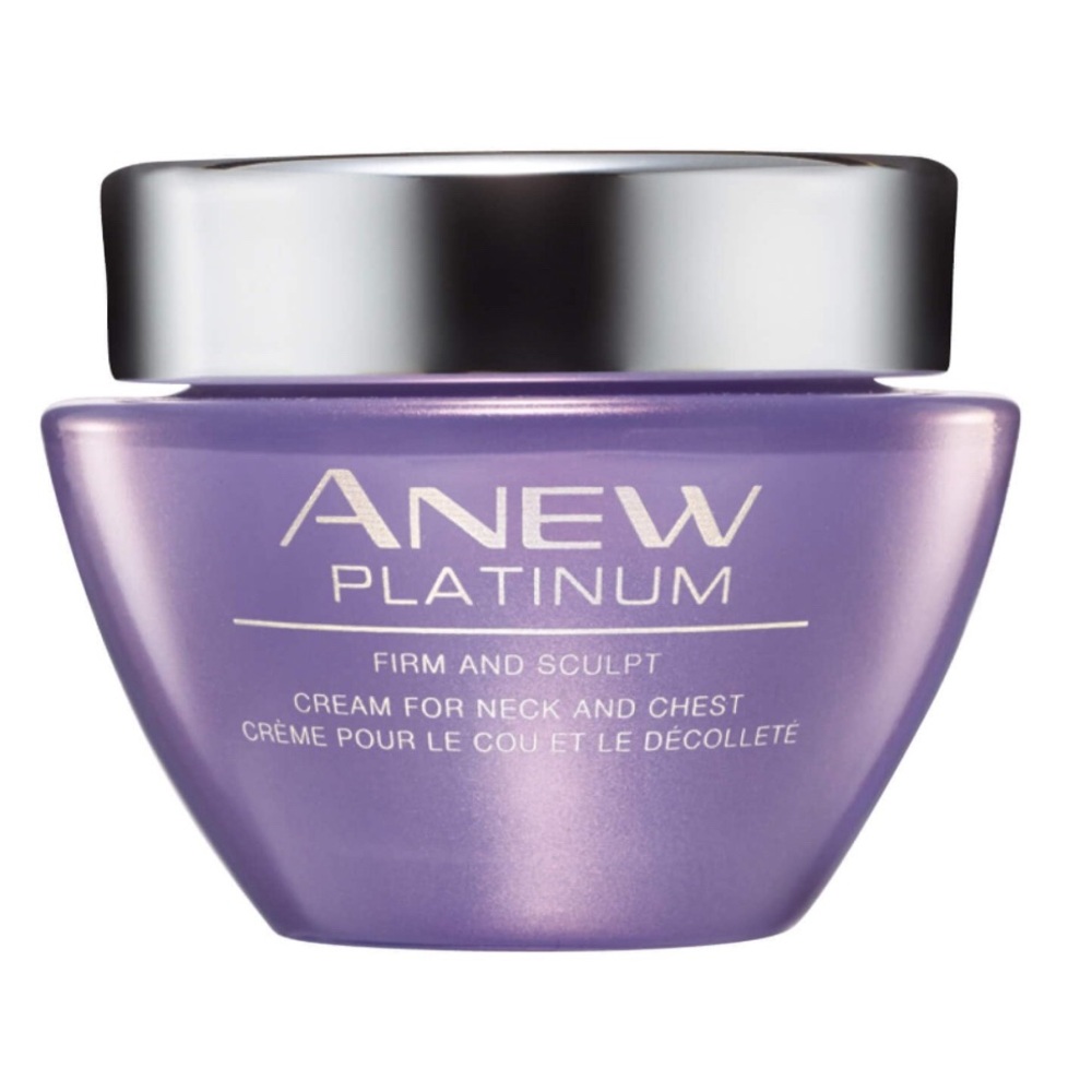 Avon ANEW PLATINUM Firm and Sculpt Cream FOR NECK and CHEST 1.7 oz Brand New